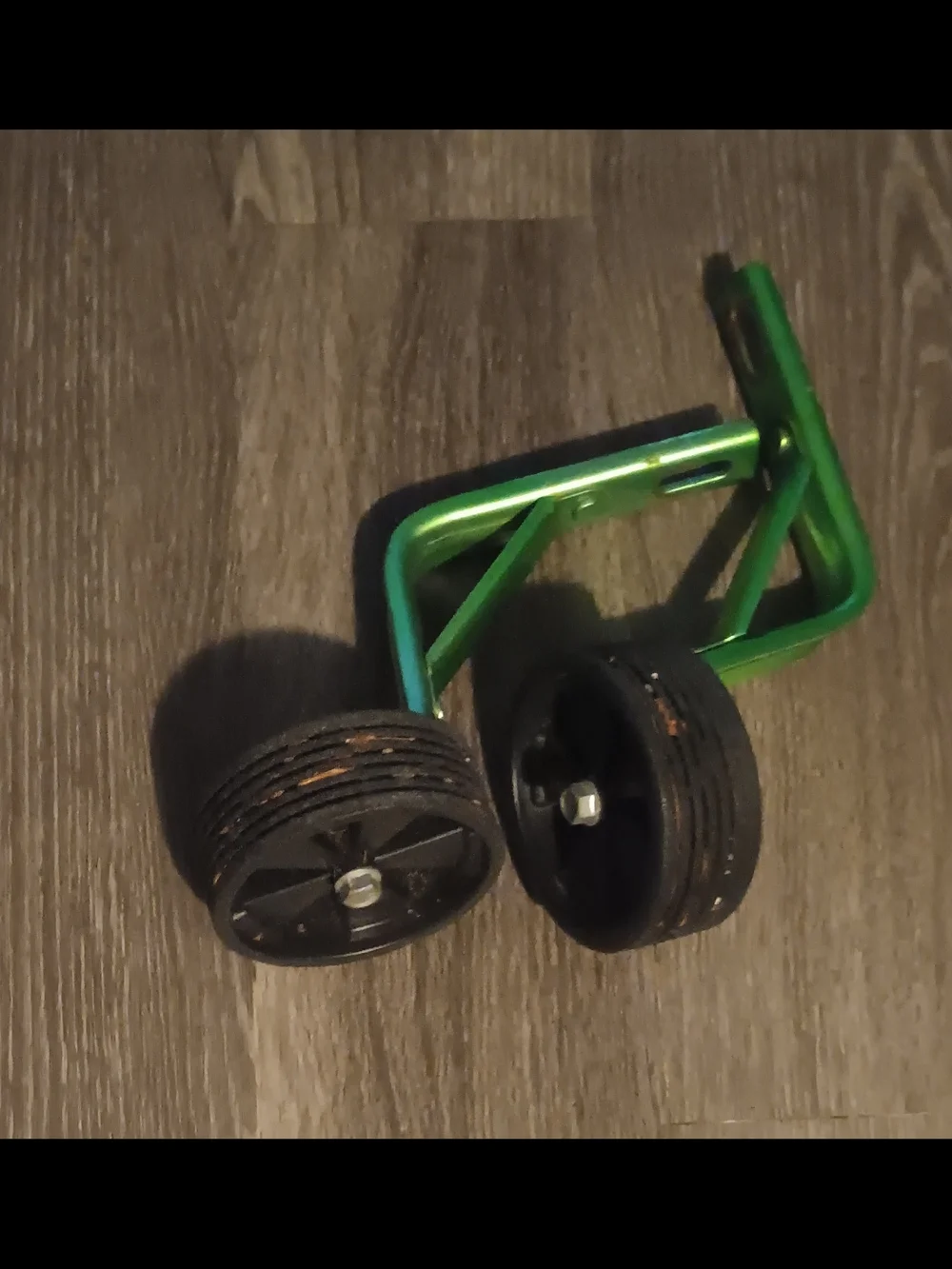 Green Kids Bicycle Training Wheels - Replacement Set